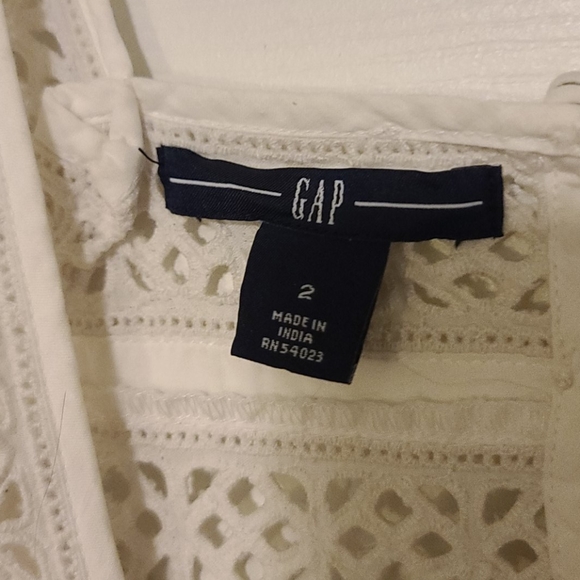 White Lace Halter Top Dress - Picture 6 of 6